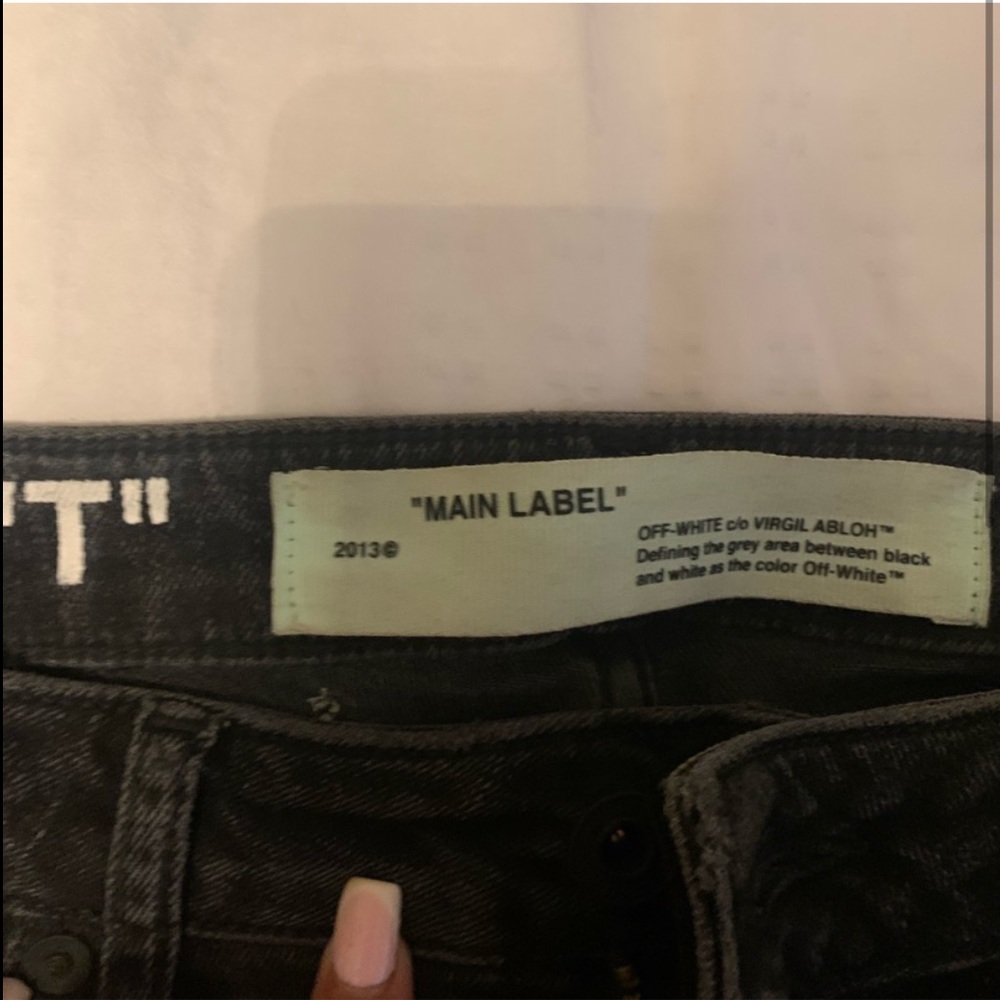 Off white jeans